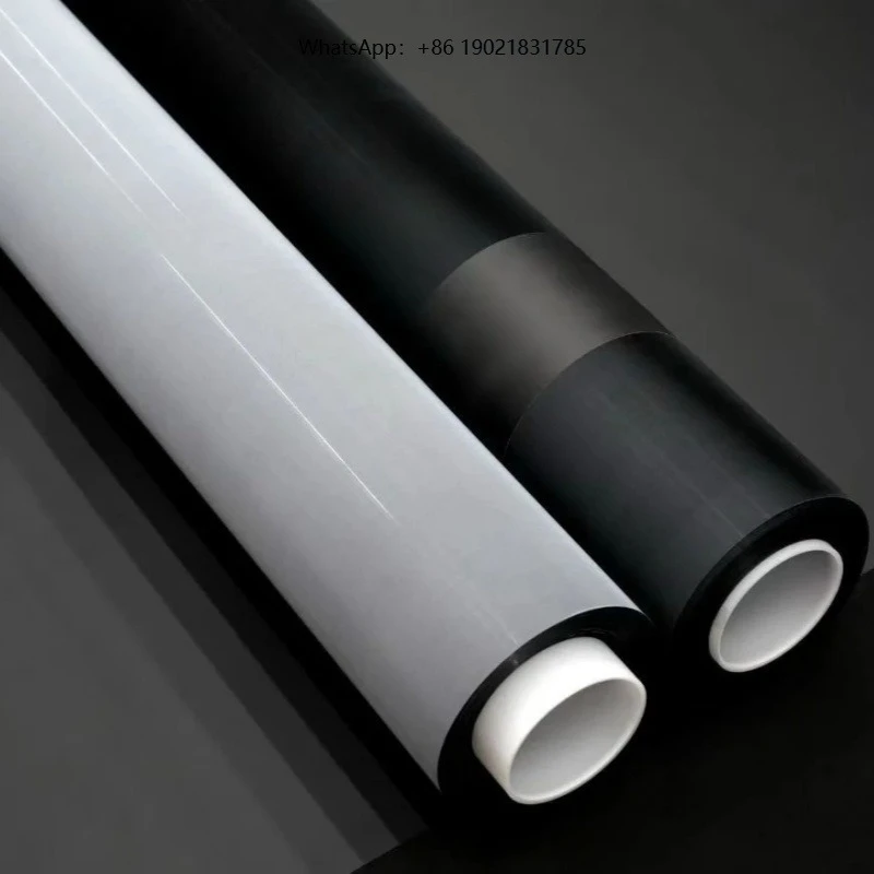 2025 new solar eclipse white to black car film chameleon black TPU vinyl body sticker paint protective film