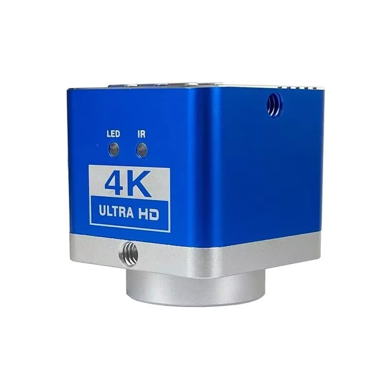 4K Ultra HD Industrial Camera HDMI Output High Definition Digital Microscope CCD Video Camera Metal Housing for PCB Repair