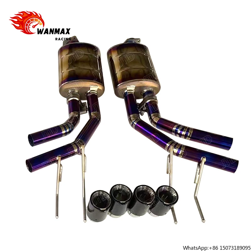 

Exhaust Catback System Titanium Exhaust for W463 G63 G65 2012 2015 Tuning