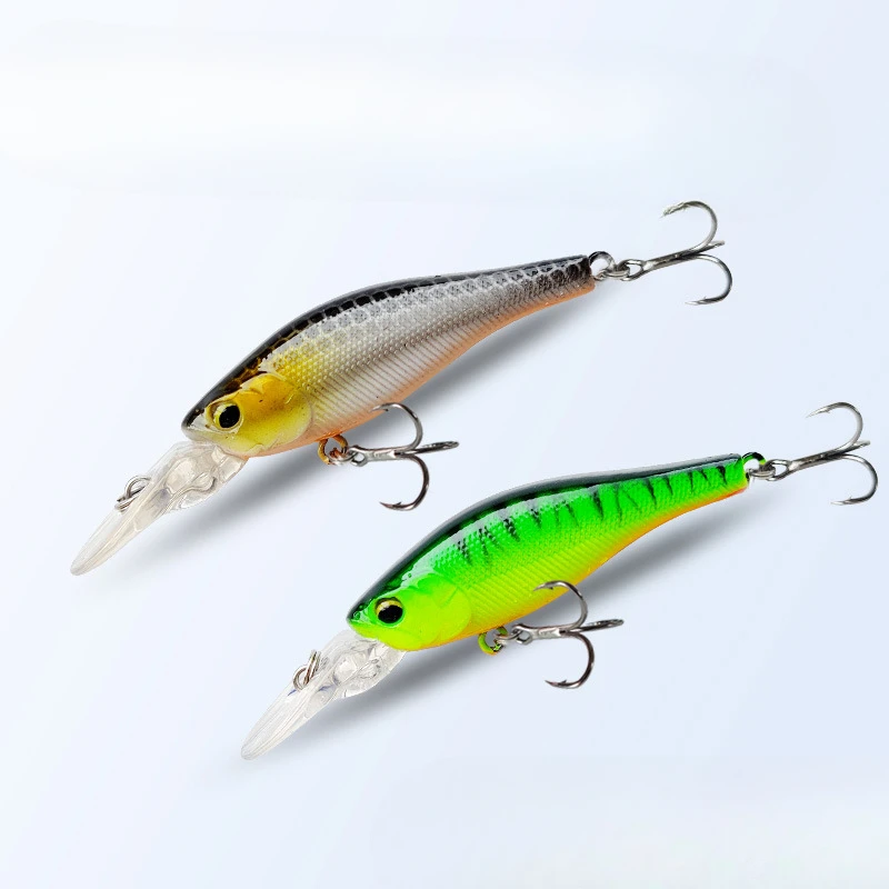 Fishing Lures Wobbler Hard Bait Minnow for Fishing Tackle Length 65mm 3.5g Luya Bait ST36 Aojin With Three Hooks