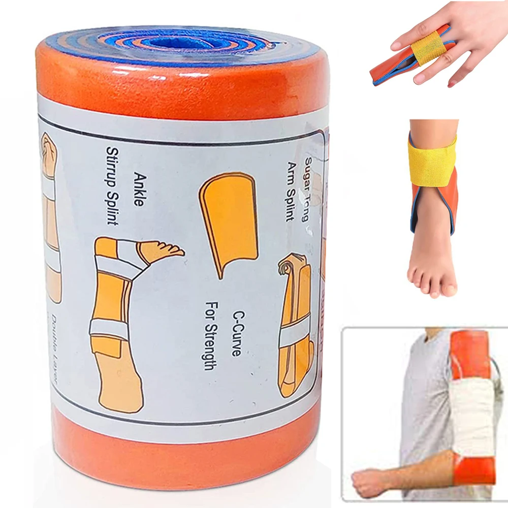 First Aid Aluminum Splint Roll 11*46cm Medical Survival Polymer For Fixture Bone Emergency Kit Outdoor Travel