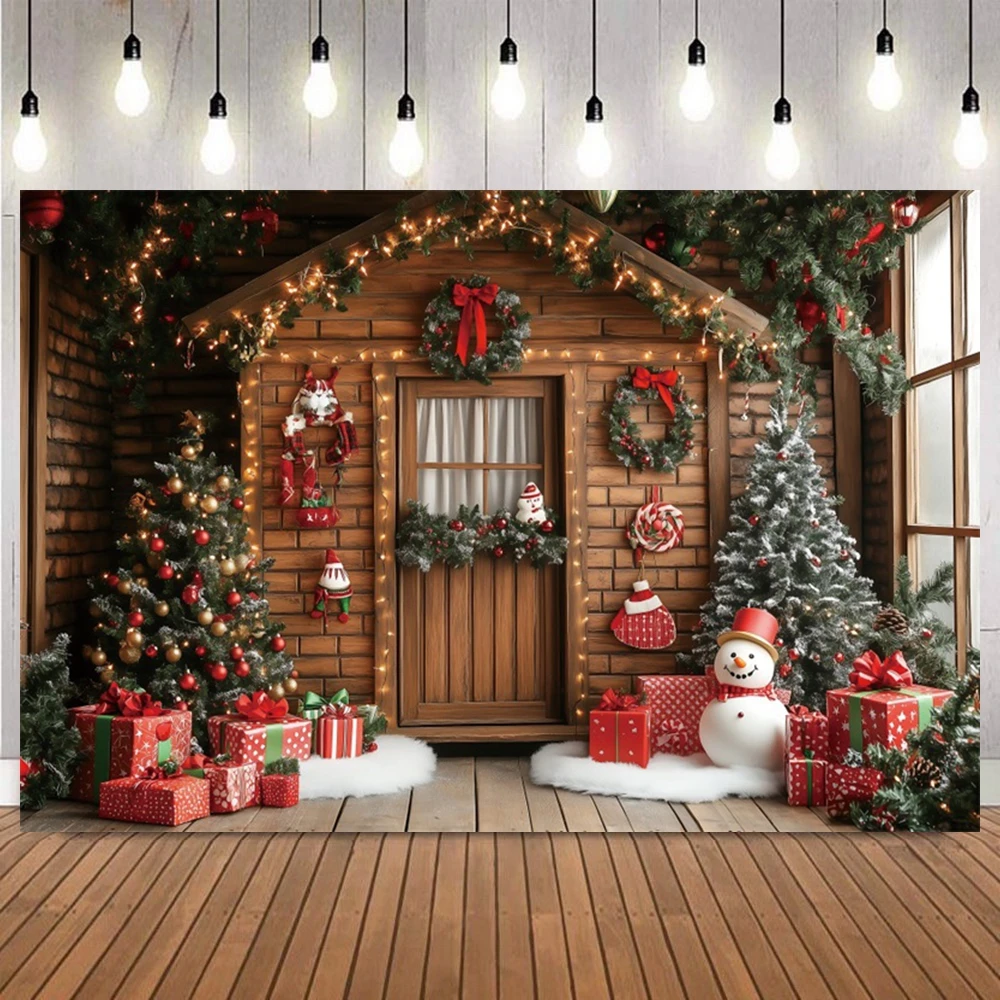 inverno-natal-velho-tijolo-lareira-pano-de-fundo-presentes-meias-arvore-de-natal-festa-decoracao-para-casa-fotografia-fundo-estudio-foto