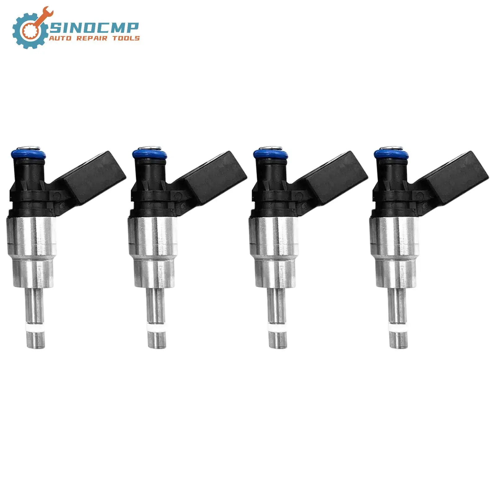 4pcs Fuel Injectors 06F906036F For Audi TT Quattro VW Golf R Engine Parts Fuel Supply System Fuel Injector Automobiles Parts