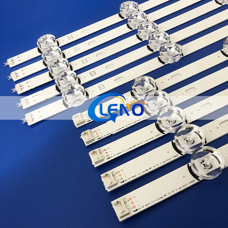 3Set Strip LED untuk 55LB5600 55LB6500 55LB6200 55lb5600 55lf5850 55lx580s 55ly540s 55lb6100, 55lb5800, 55lb5830