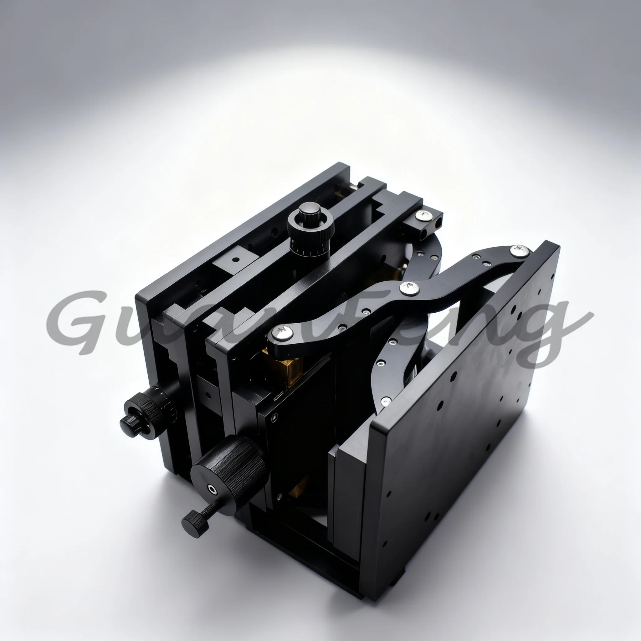 XYZ 3‑Axis Manual Sliding Translation Table, Portable Mobile Working Stage 210x150x145MM for Marking & Testing Machine