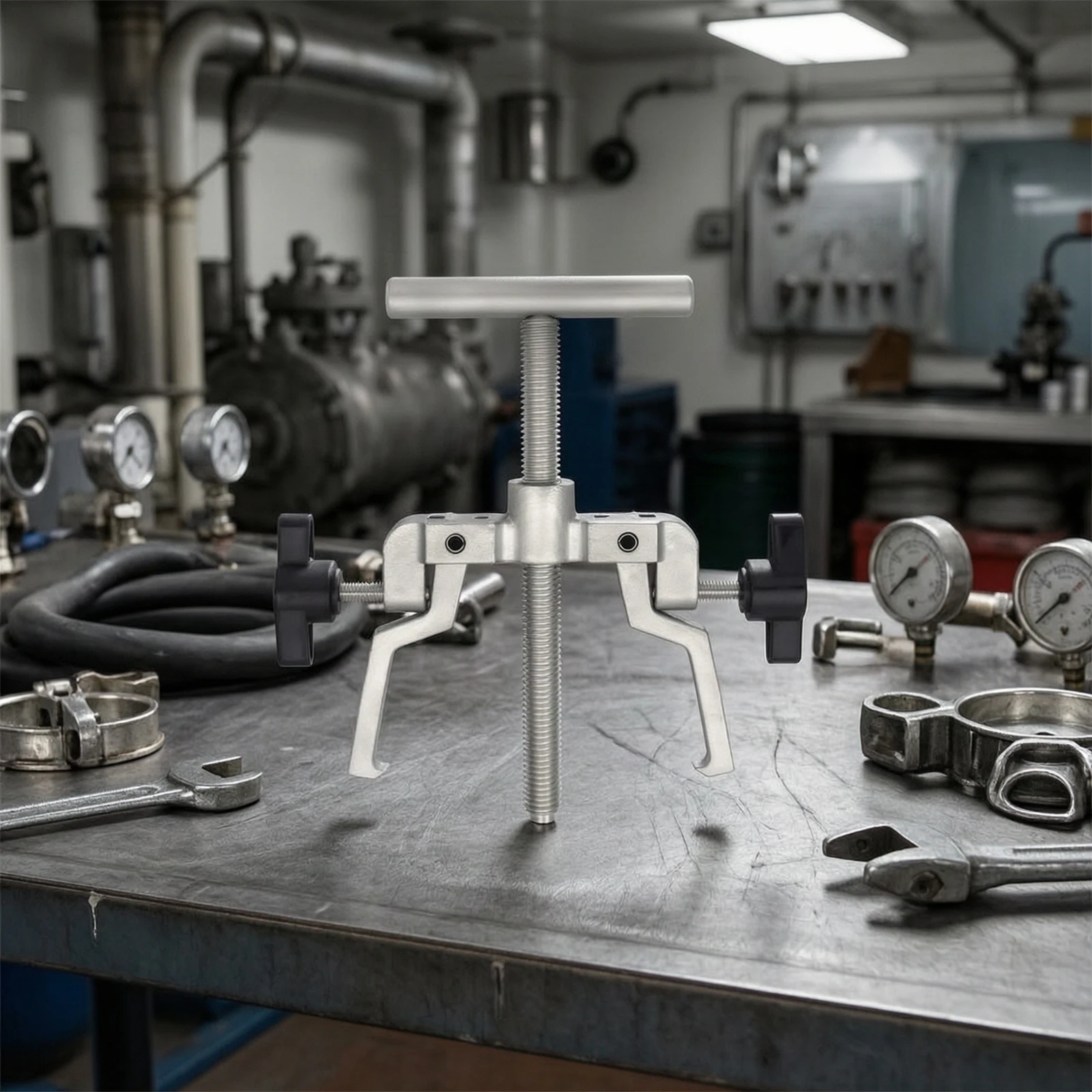 Mechanical Hand Operated Impeller Extractor Puller with T Handle for Boat Seawater Pump Repair
