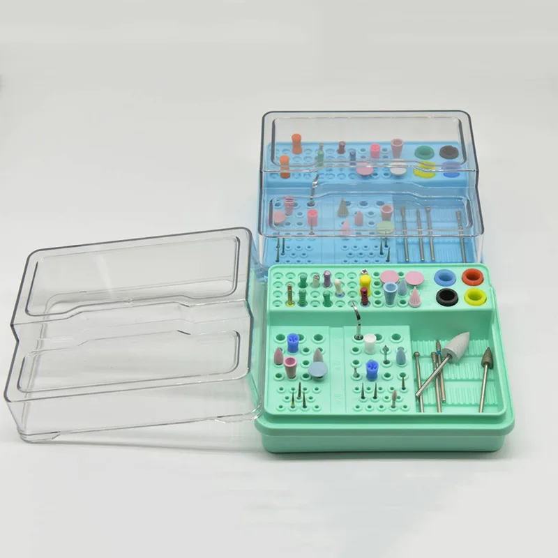 Multi-purpose Disinfection Box for Lab Burs Grinding Heads Polishing Tools Working Points Gutta-percha Points and Management