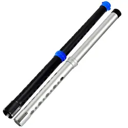 Raccoglitore di palline da golf da 33,8 pollici Top Retriever Palline da golf in alluminio Shagger Tube Palline da golf Raccoglitore di palline da golf Strumento di raccolta può contenere 21 palline