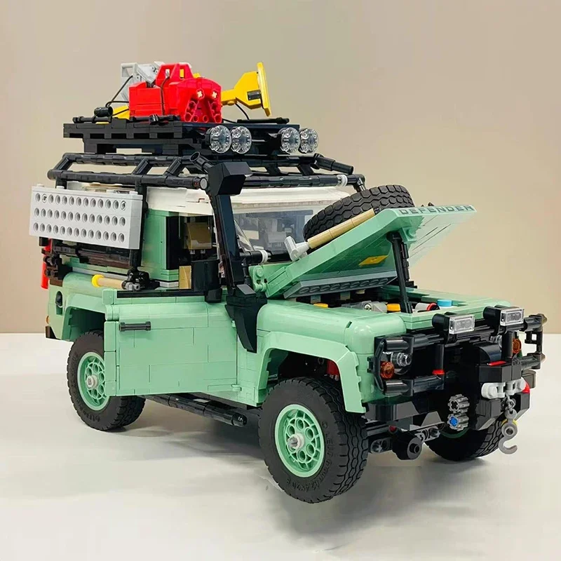 

New High-Tech Land Rovered Defender 90 Bricks Compatible 10317 Super Off-Road Racing Car Building Blocks 2336Pcs Kids Toys Gifts