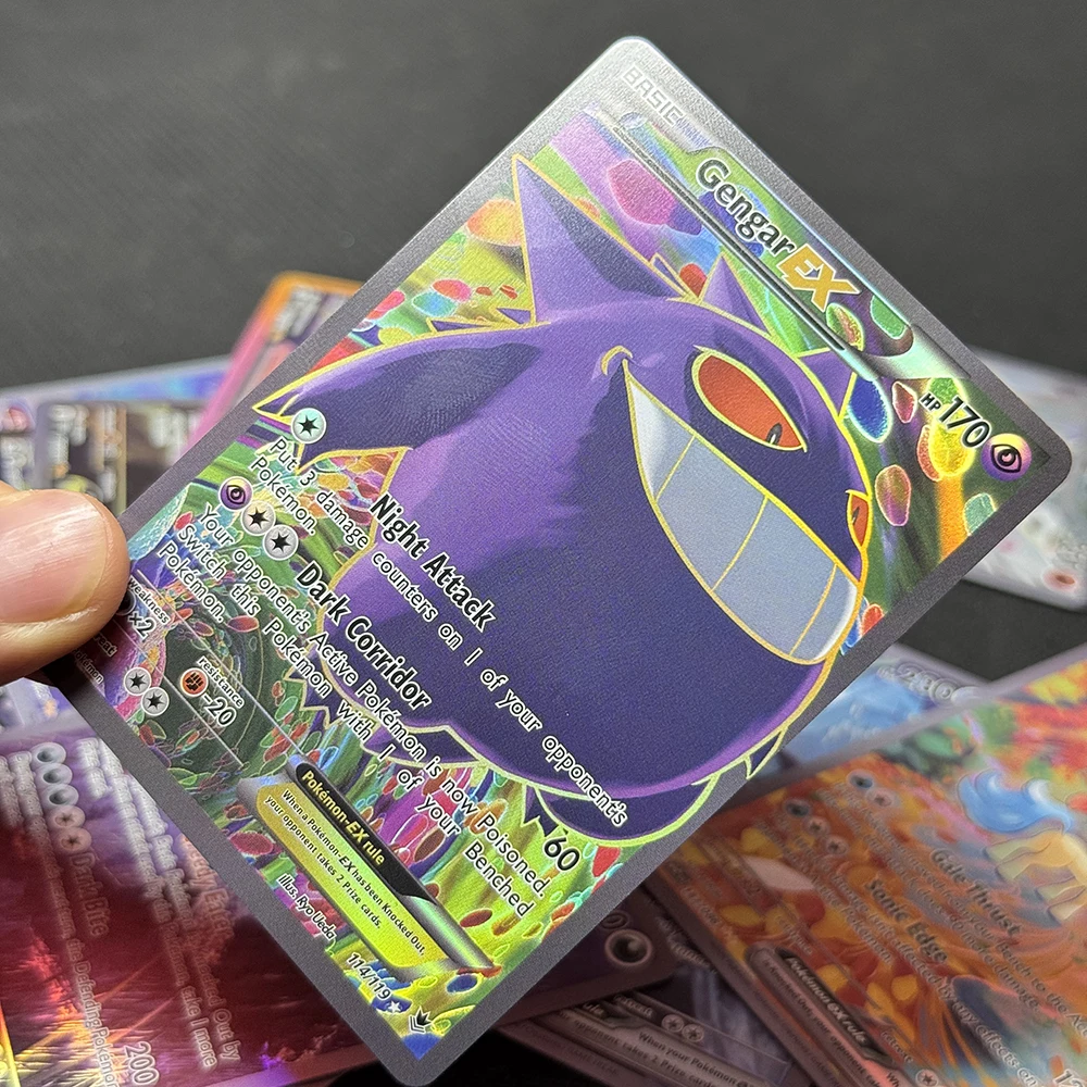 PKM Proxy jeu cartes en aluminium Gyarados Vaporeon Misty s Gyarados Pichu Pichu ho-oh DialgaEX GengarEX Hydreigonex Kyuremex Magikarp