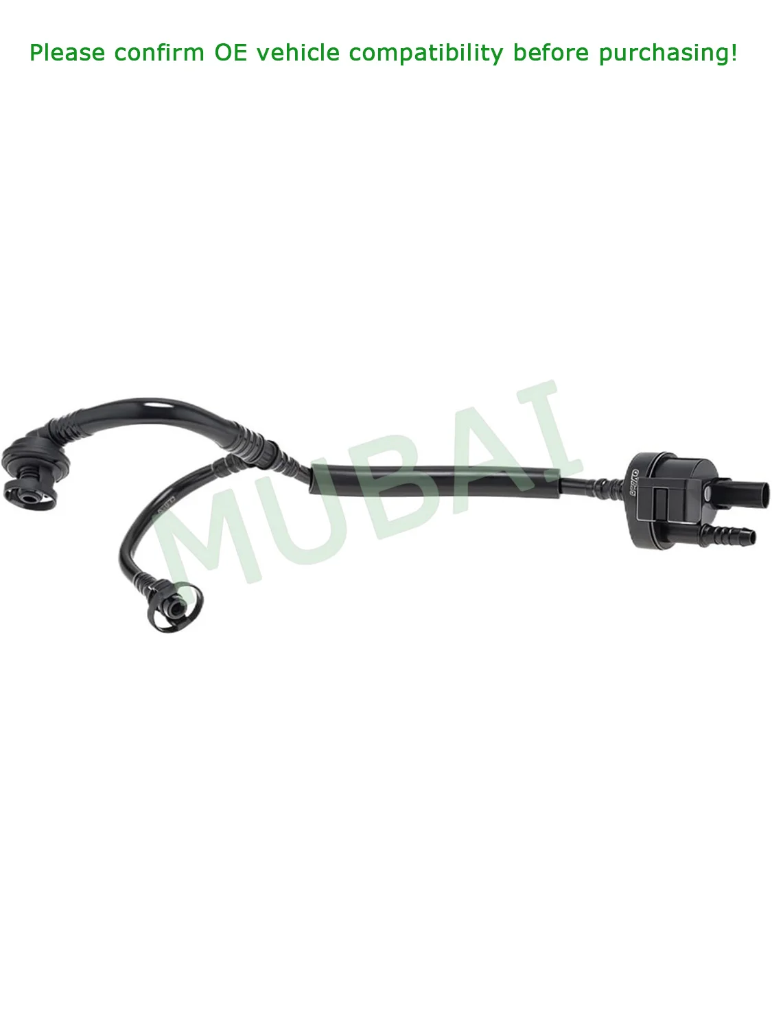 06J133781CB EVAP Canister Purge Valve Kit for VW T5 T6 (2012-2019) - Purge Valve with Hose for Transporter, Caravelle, Multivan,