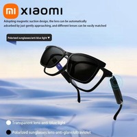 Xiaomi Modern G11 Bluetooth Intelligent AI Translation Glasses Simultaneous RealTime Interpretation Magnetic Sunglasses UV-proof