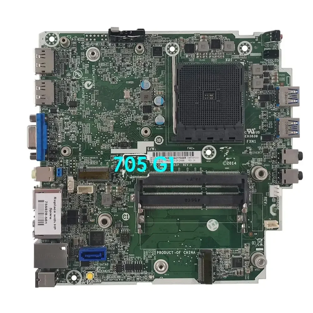 

Для материнской платы HP 705 G1 754910 -001 755528 -501 755528 -001 755528 -601 Материнская плата, 100% протестирована, полностью работает