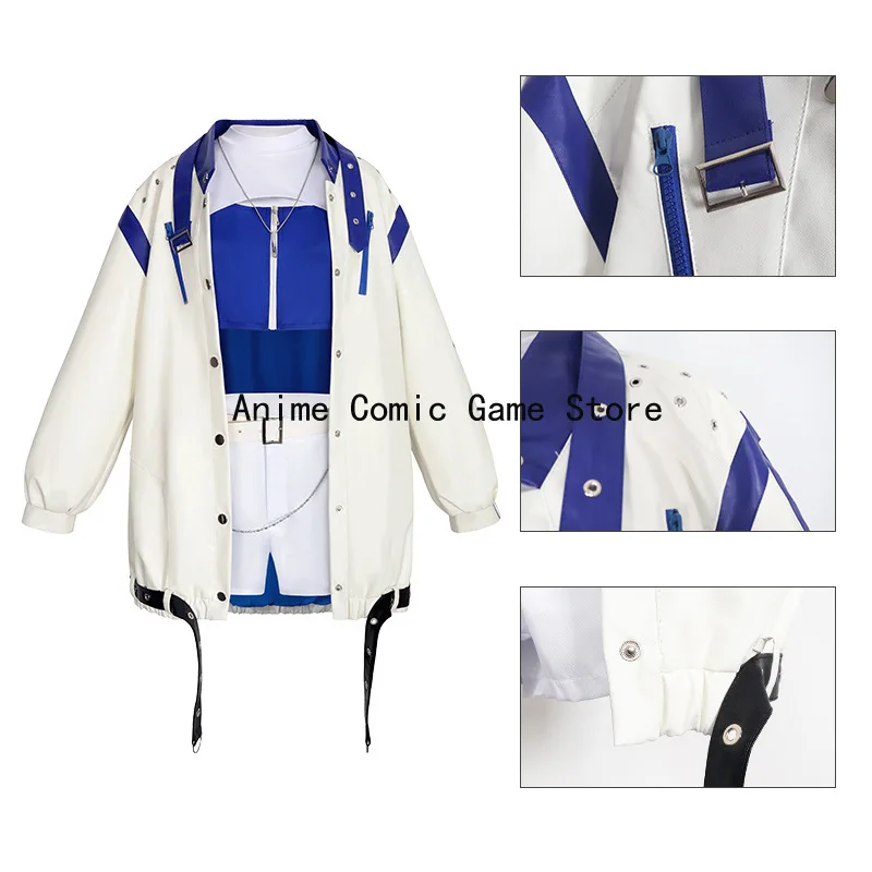 in Stock S-3XL Azusawa Kohane Shiraishi An Cosplay Project Sekai Colorful Stage ULTRA C Costume Wig Halloween Outfits for Women view 4