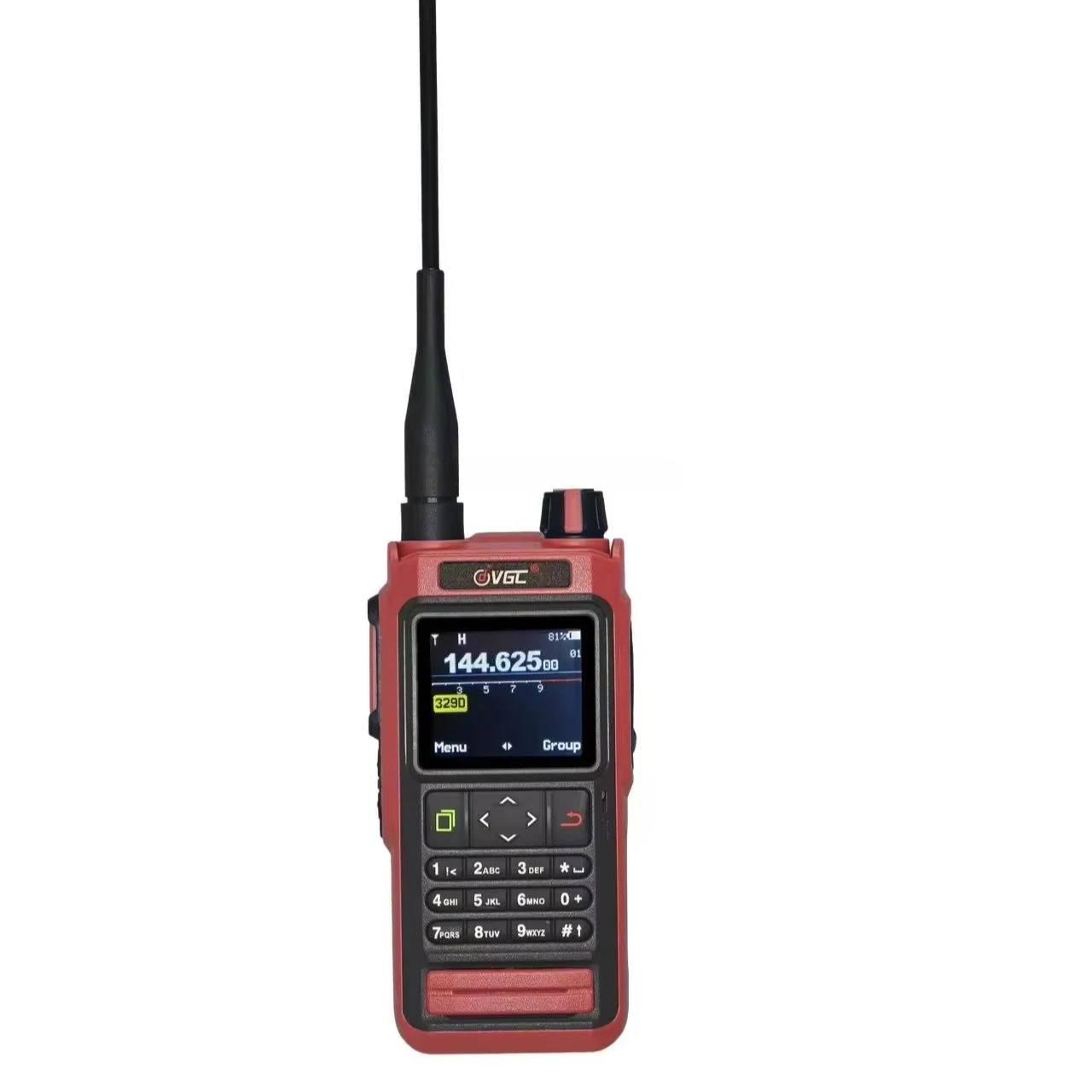 VR-N76 Radio HT Portabel Tahan Air IP67, Pemrograman Aplikasi, GPS, APRS, VHF/UHF, SMS, FM, Pengisi Daya Tipe-C, Radio Dua Arah untuk Amatir