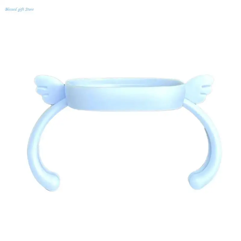 Square Milk-Bottle Handle Non-Slip Square Bottle Handle for Wide Neck Feeding Bottles Nursing Bottle Accessories