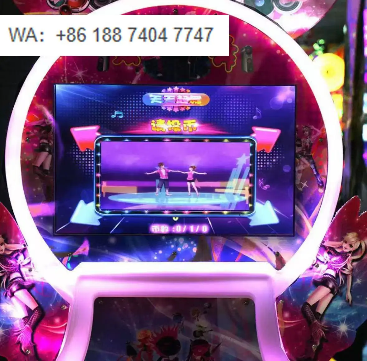 Guangzhou USED Amusement Park Machine Pump It up 20th Anniversary Version Arcade Dance Machine