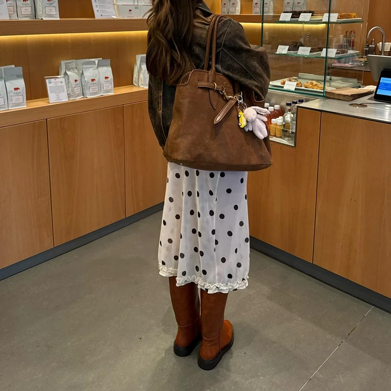 Combhasaki Y2k Coquette منقط/الصلبة ألف خط تنورة المرأة مثير شبكة شير انظر من خلال تنورة عالية الخصر أنيقة كشكش ميدي التنانير