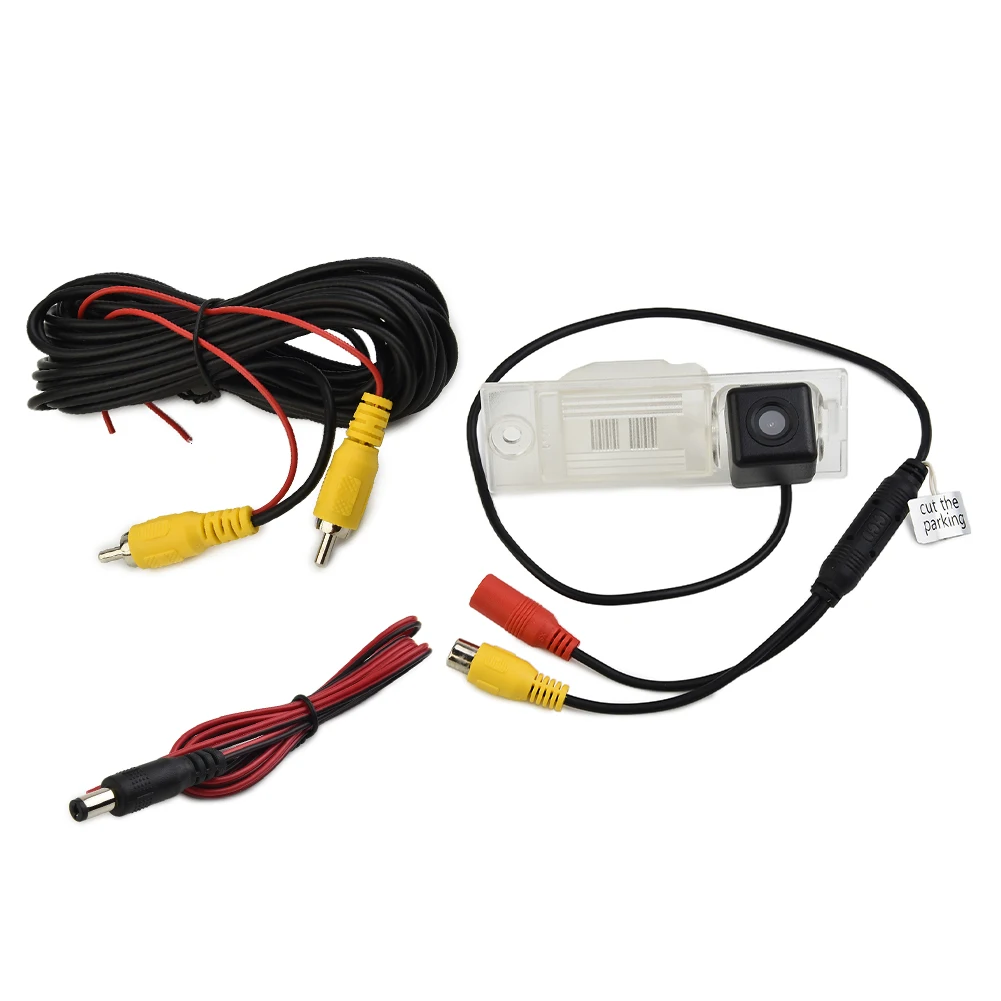 IP67/IP68 Rear View Camera Reverse Camera Number Plate Light 170 Degrees 640*480 Pixels Mirror Image High Quality Material