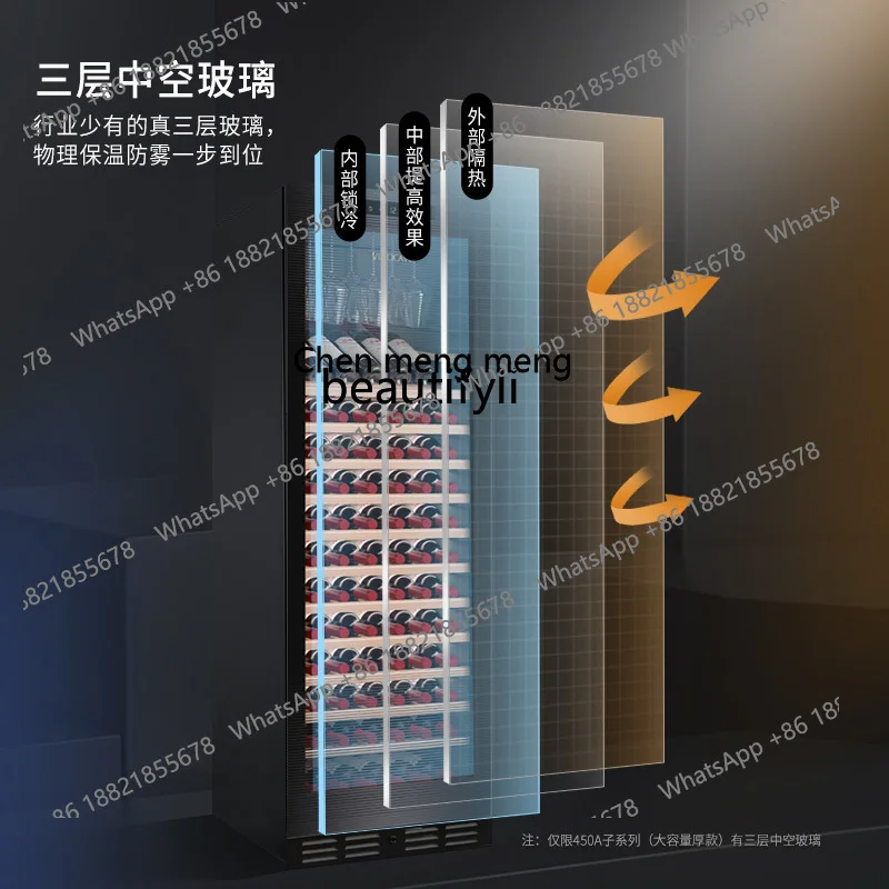 مبيعات ساخنة درجة حرارة ثابتة خزانة Baijiu خزانة الشاي النبيذ الأحمر خزانة النبيذ بدرجة حرارة ثابتة #4