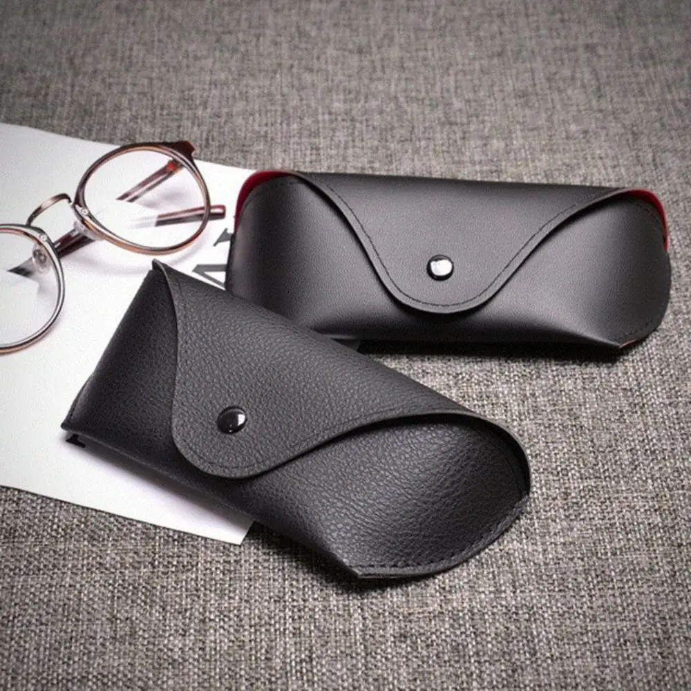 Anti Pressure PU Leather Glasses Bag Spectacle Case Shell Sunglasses Case Storage Box Sun Glasses Pouch Eyewear Accessories