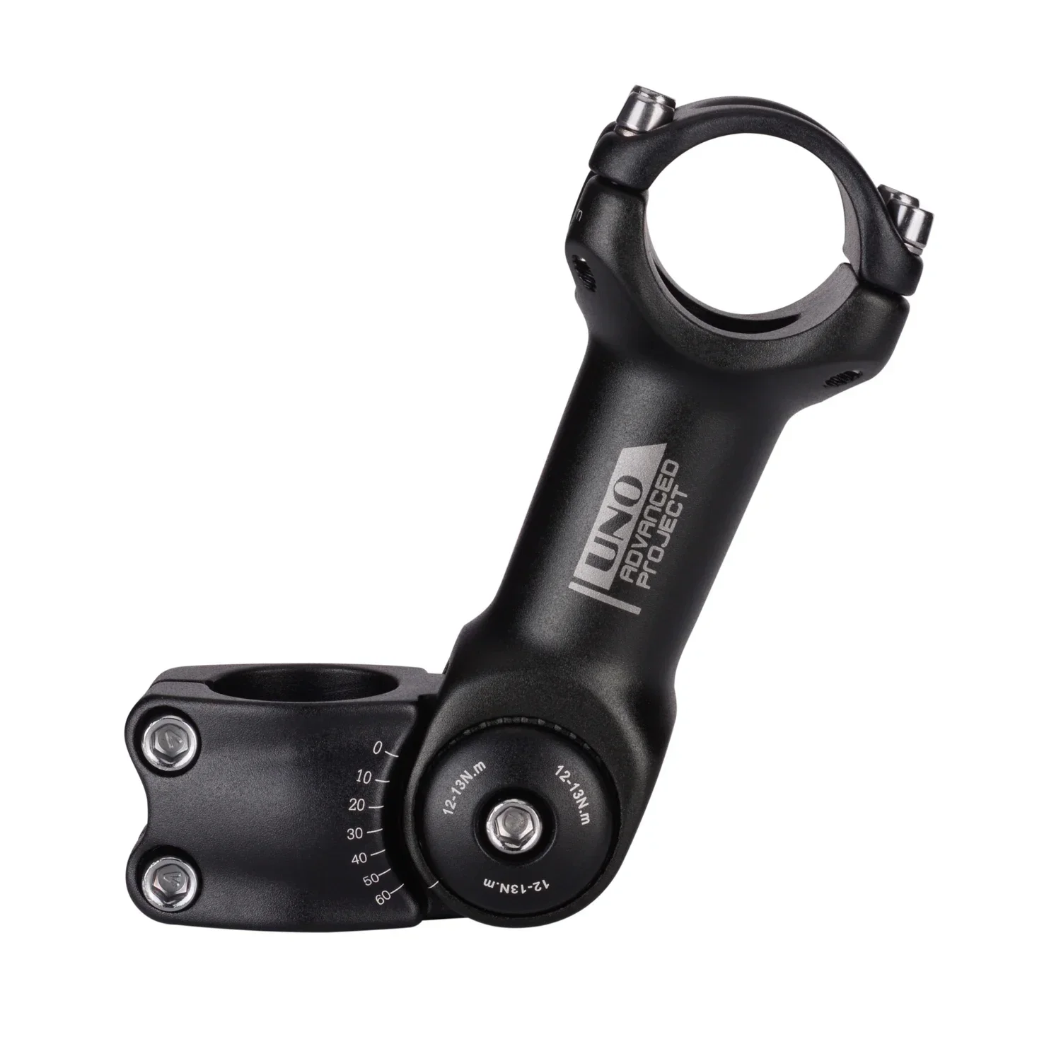 UNO Bicycle Adjustable Stem 25.4/31.8mm Bicycl Handlebar Riser MTB Power Aluminum Stem Off Road Mountain Bike Accessori Parts