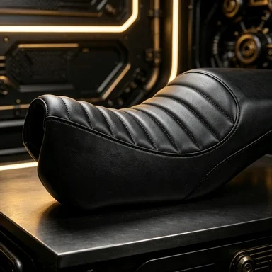 FOR Benda Chinchilla 300 Double Seat Cushion Thickened Softened Design Retro Caterpillar Stitching Original Vehicle Mounting