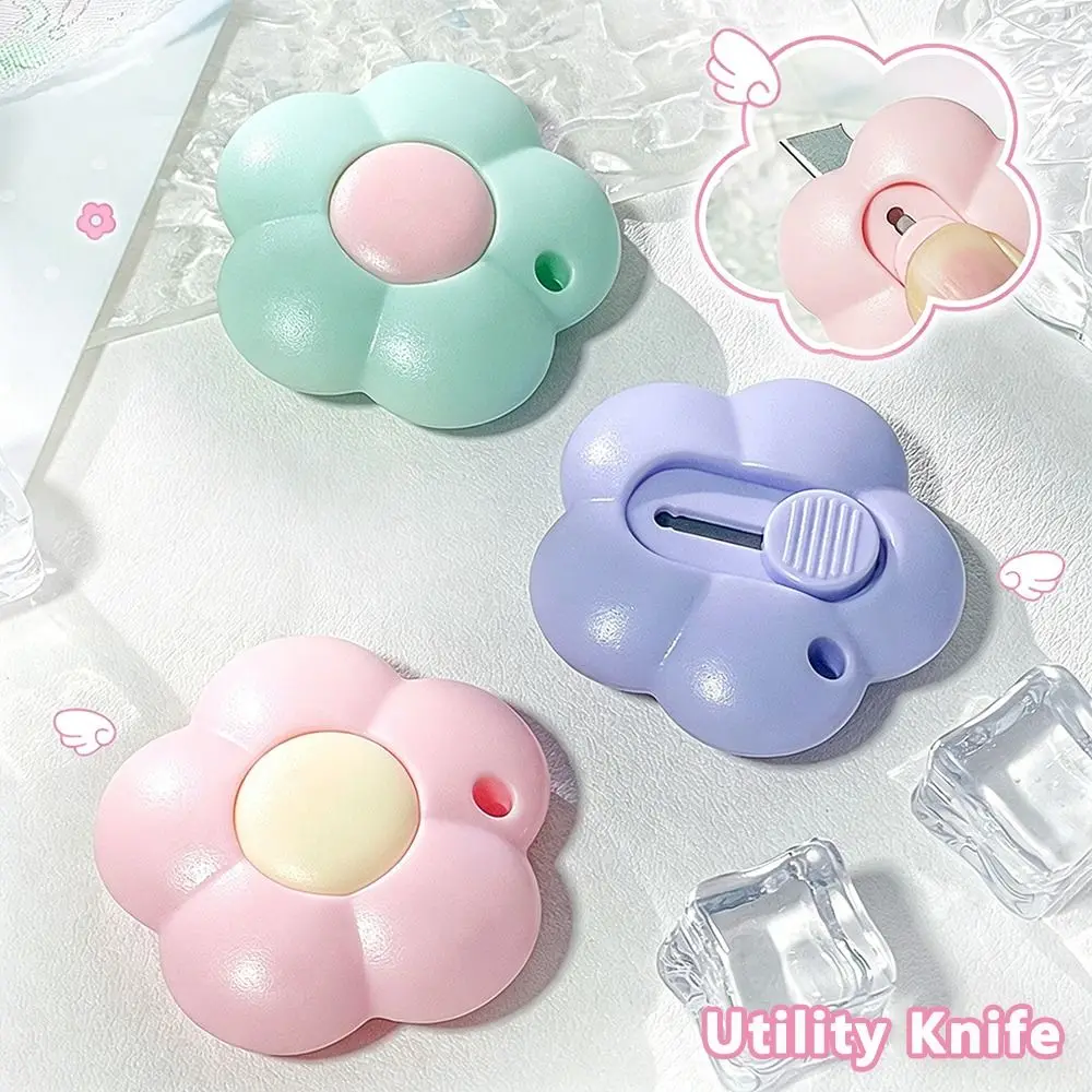 Aesthetic Cute Flower Stationery Set 7-in-1 School Supplies Kit Gel Pen Highlighter Gift