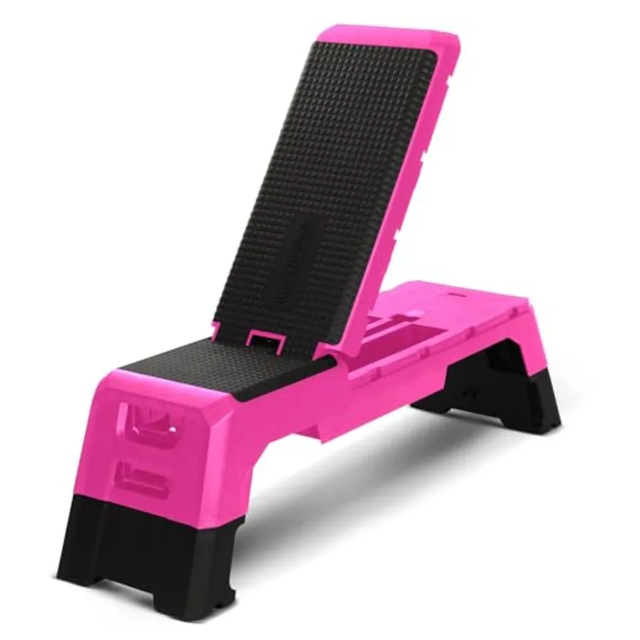 

Adjustable Weight Bench for Home Gym Exercise Workout Foldable Pink
