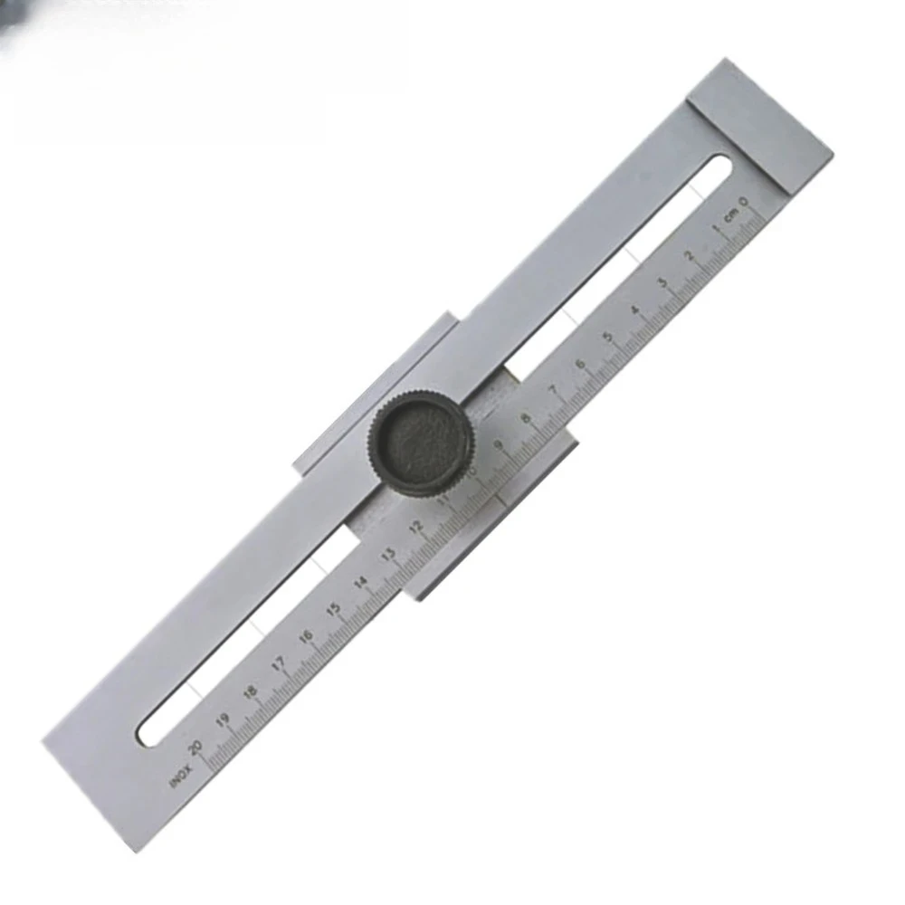 0-250mm Screw Cutting Marking Gauge Mark Scraper Tool For Woodworking Measuring Marking ruler, parallel marking gauge