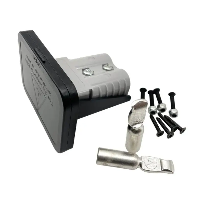 BAAU 1 قطعة 120A لأندرسون التوصيل فلوش جبل قوس لوحة قوس مع غطاء رمادي لقافلة 2 غرز السيارات السفن Pa