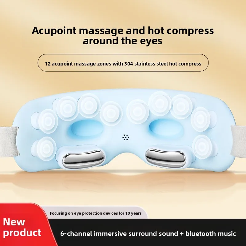 Protection Device, Eye Mask To Relieve Fatigue, Massager, Hot Compress, Visual Eye Protection Device