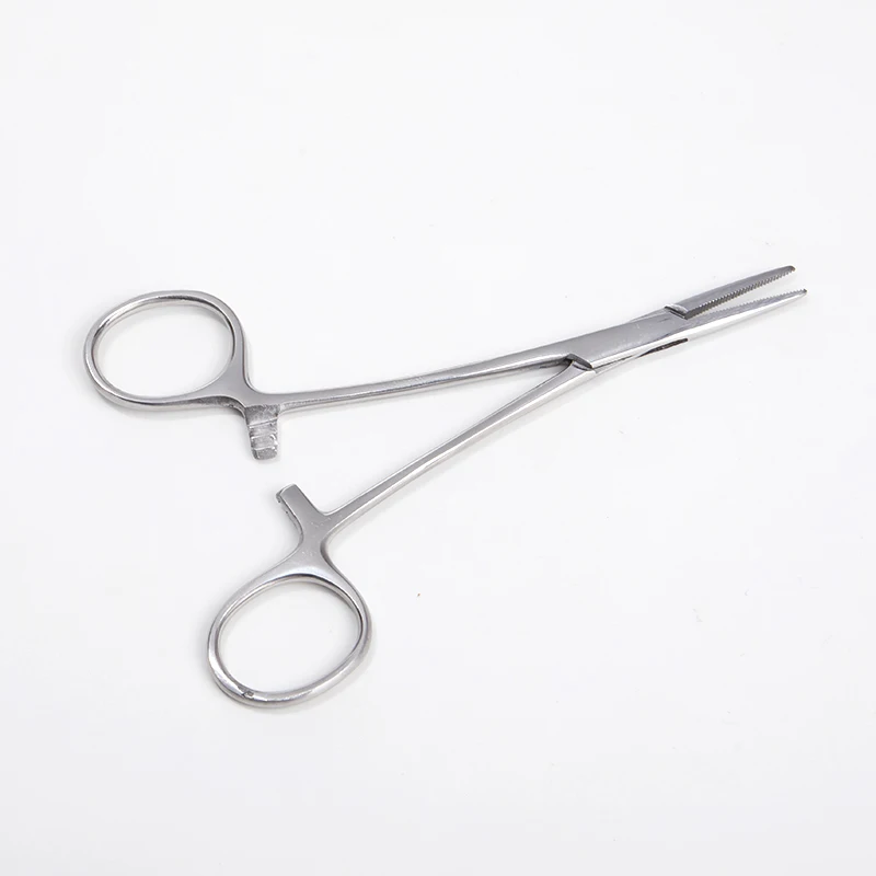 Medical Hemostatic Forceps Cotton Hand Tools 12.5cm for Surgery The Bleeding Clip Cotton Pet Hair Clamp Fishing Pliers
