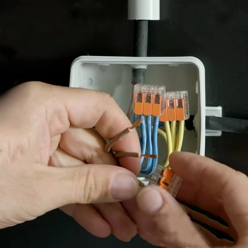 5Quick Connector Terminal Crimping Tools 500Pcs Per Bag Electrical Wire Connection Accessories