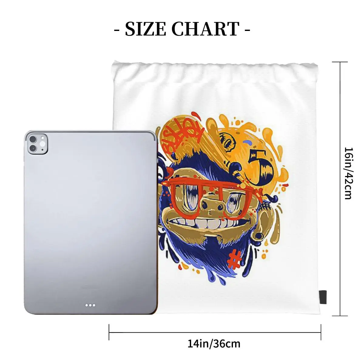 Splashmonkey Backpacks Casual Portable Drawstring Bundle Pocket Shoes Bag Book Bags For Man Woman School