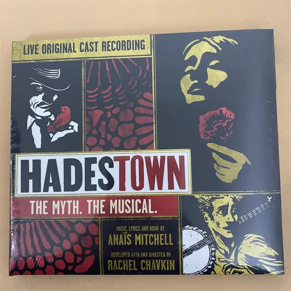 

Movie Hadestown Anais Mitchell Music CD The Myth The Musical Album Road to Hell Music Record Cosplay Walkman Car Soundtracks Box
