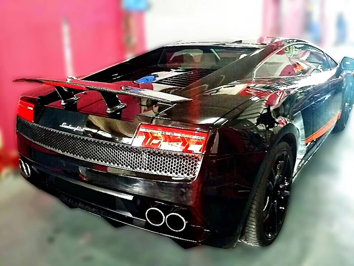 For Lamborghini Gallardo LP550 LP560 LP570 DMC Toro Style Carbon Rear Spoiler