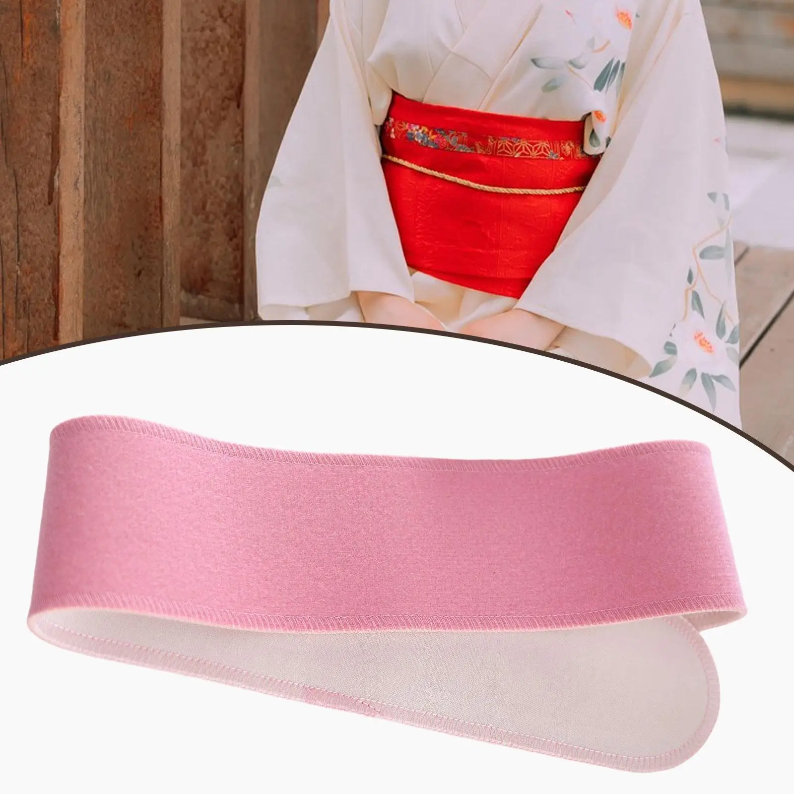 Japanese Kimono Belt Clothes Accessory Classic Traditional Waistband Waist Strap for Party Tea Ceremony Cosplay Wedding Festival