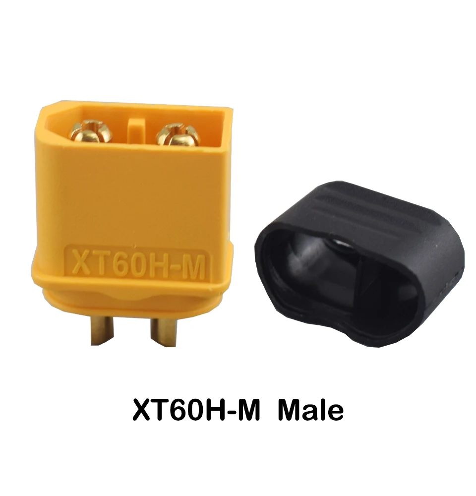 5/10 Paar XT60H-Steckverbinder mit Gehäuse, weiblich/männlich, XT60-Stecker für RC-Lipo-Akkus, Autos, Drohnen, Flugzeuge – Detail 7