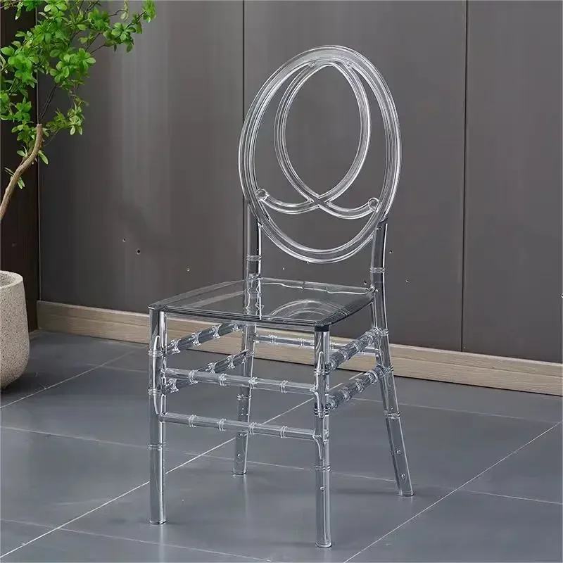 Reception Chair Living Room Armchairs Chivalry Chairs Stackable Banquet Parties Lounge Party Silla Wedding Wholesale Acrylic