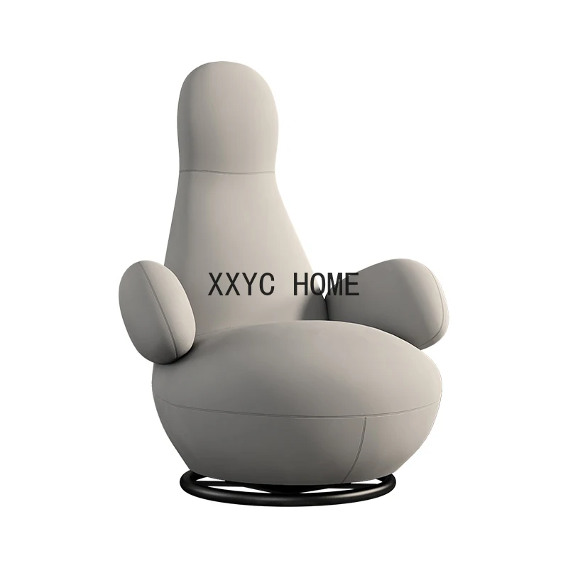 Ergonomic Living Room Chair Modern Design Luxury Swivel Chair Balcony Lounge Single Muebles De La Sala Nordic Furniture