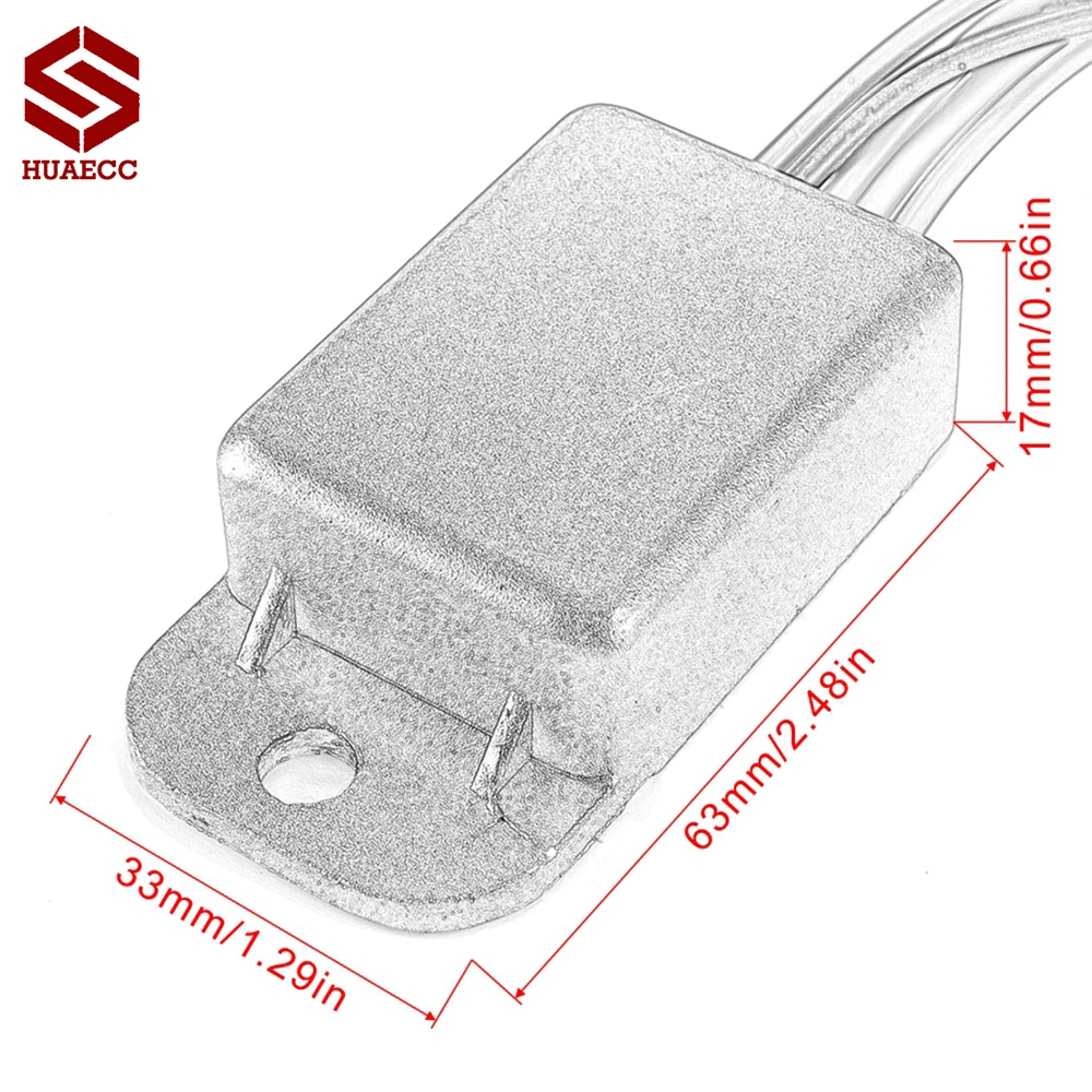 Motorcycle Voltage Regulator Rectifier for Honda CT110 Postie Bikesc 6v 1986-2003