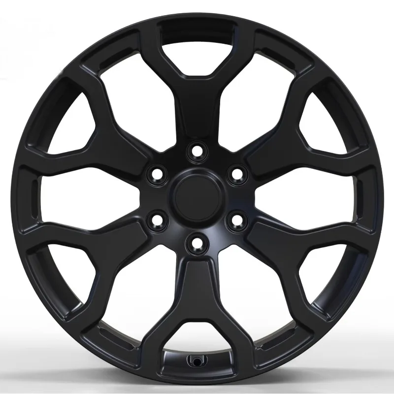 New Modified Aluminum Wheel Hub Upgrade High Load Cross-Country Forged Black Finish Alloy Truck