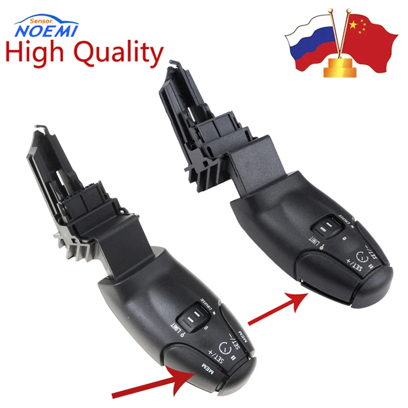 6242Z8 6242Z9 Cruise Control Stalk Switch With Speed Limit For Peugeot 307 308 408 206 207 301 3008 for Citroen 6242.Z9 6242.Z8