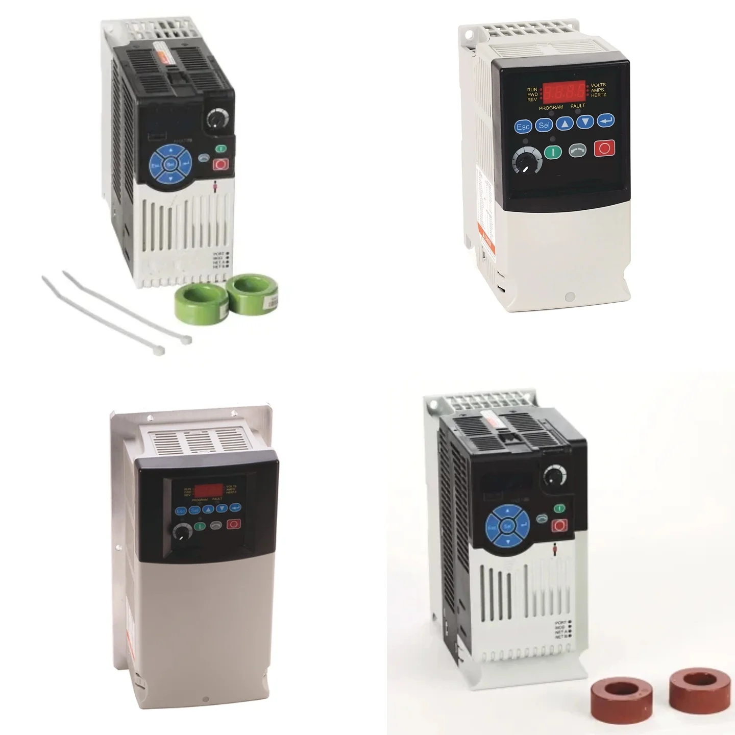 Eenfase Vector VFD Frequentieomvormer voor AC Motor Model 380V 25B-A011N104 25B-A011N114 25B-A2P5N104 25B-A2P5N114