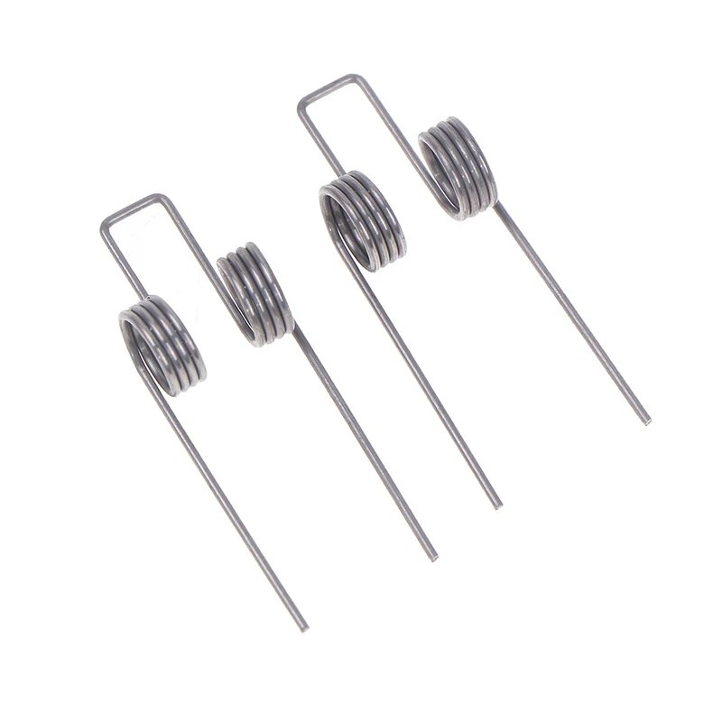 * New Sale 2PCS Double Torsion Spring 1.1 Wire Diameter 10.5mm Outside Diameter Strong Torsional Spring