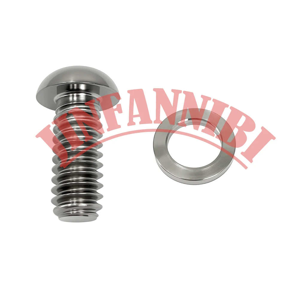 4pcs Titanium Derby Cover Screw Bolt Kit for Harley Sportster 883 1200 1994-2003