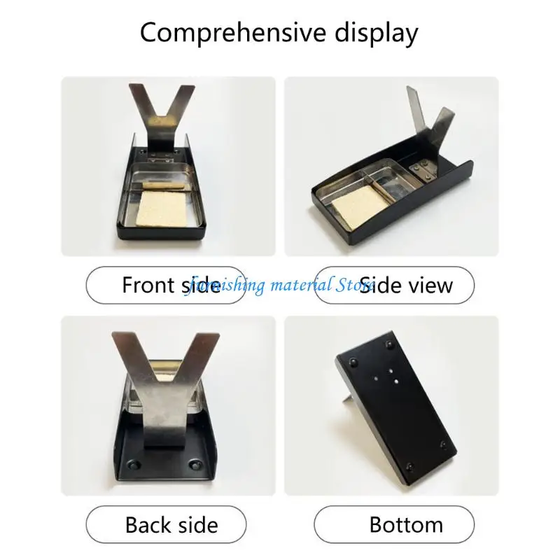 Y5GD منظم أدوات لحام الحديد القوي مع تصميم إسفنجي للتنظيف موفر للمساحة