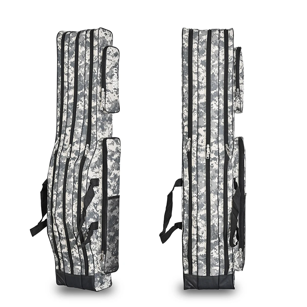 

3 Layer Fishing Equipment Storage Bags 120cm Fishing Reel Pole Carrier Bag Large Capacity Multifunctional for Outdoor Fishing