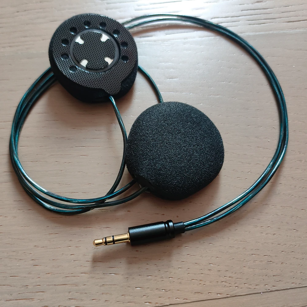 

ELFINEAR Upgrade Stereo Helmet Speakers Headphones for Cardo,Sena,Lexin,Vimoto Work with Most Helmet Communicators